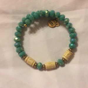 Alex & Ani Teal Bracelet